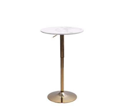 MESA MULTIFUNCIONAL MARMOL PATAS GOLD 60cm