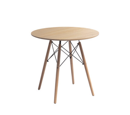 Eames Redonda Madera Roble