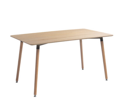 Retro Rectangular Madera Roble