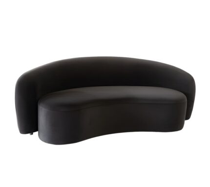 Sofá Moon Negro 3P