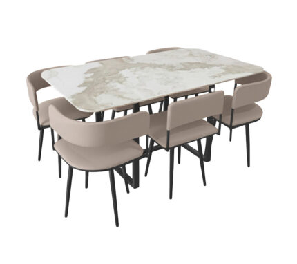 SET COMEDOR HOLAND VITROCERÁMICA 6 PUESTOS