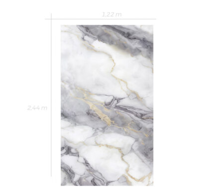 Lámina de PVC Blanco Calacatta