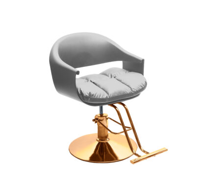 SILLA DE PELUQUERIA VICTORIA GRIS