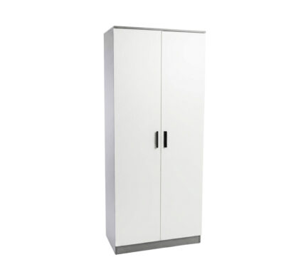 CLOSET MODERN 2 PUERTAS BLANCO 190x80x45cm