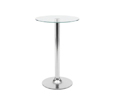 Mesa Alta Glass Chrome (60 × 105 cm)