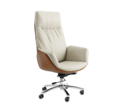SILLA PRESIDENCIAL TENERIFE GRIS - MARRÓN